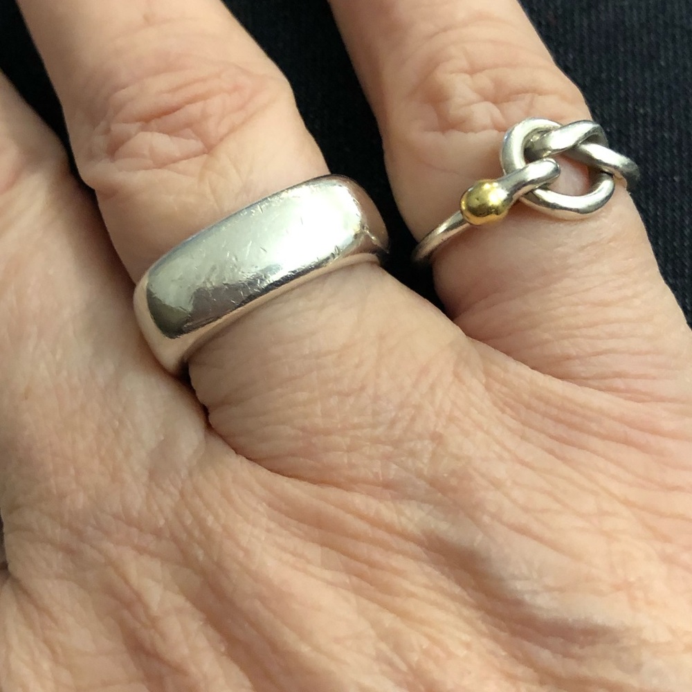 AUTHENTIC TIFFANY & CO. FORGET ME KNOT RING